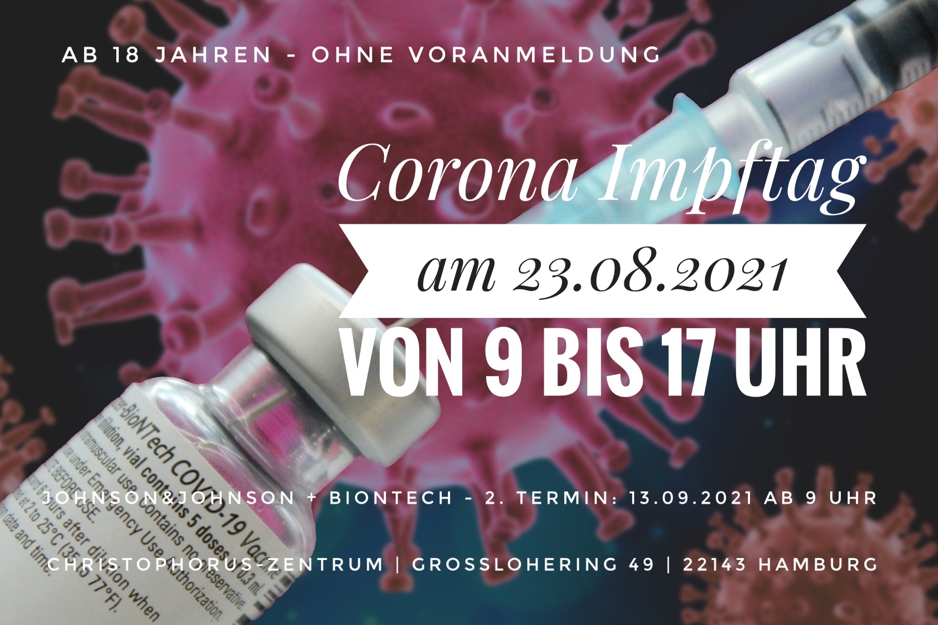 Corona Impftag ohne Anmeldung
