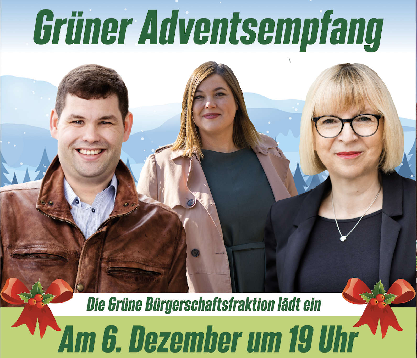 Grüner Adventsempfang am Nikolaustag